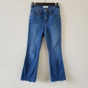 Madewell Cali Demi Boot Jeans Size 24